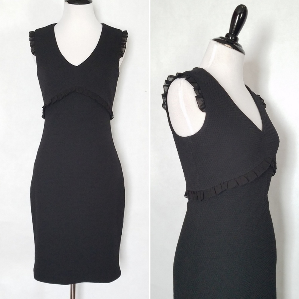 Karl Lagerfeld Form Fitting Sleeveless Dress